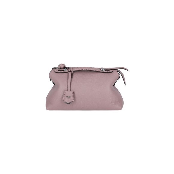 Fendi Rounded Pink Leather Bag - NWT - Picture 1 of 5